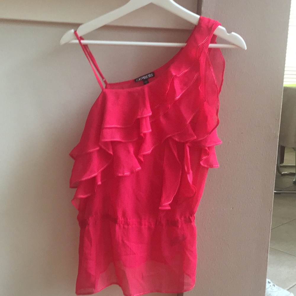 Pink blouse
